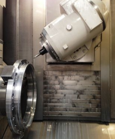 Flangia eseguita su Mazak Inegrexe-500H II